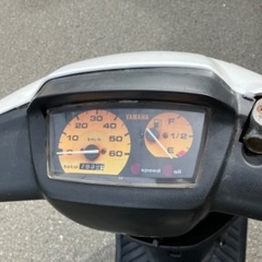 ヤマハ　名車　スーパージョグＺＲ　ジャンク！　登録書類付き　３ＹＫ　６７４５６x x　圧縮１１Ｋ　２スト　ディトナ青の画像