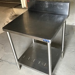 ステンレス作業台 マルゼン 幅60cm バックガード付き