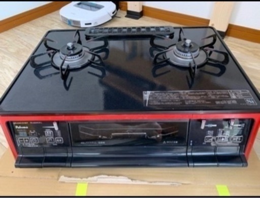 都市ガス用　パロマ　ガステーブル　59cm ガスコンロ　左　強火