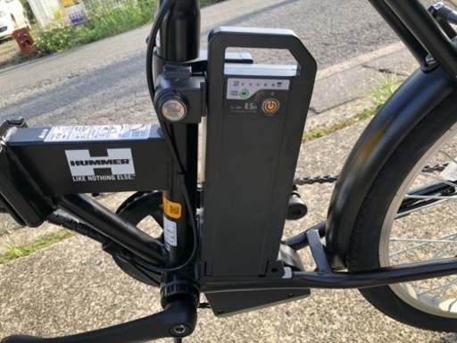 【値下げ！】ほぼ新品 折りたたみ電動アシスト自転車「HUMMER(ハマー)」20インチ