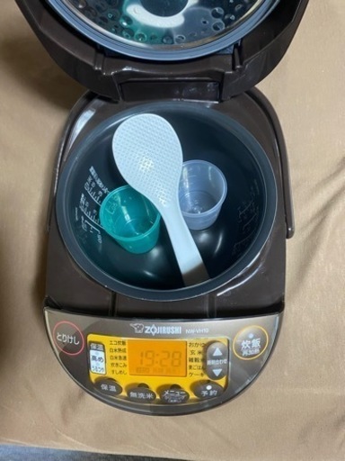 おさらにお値下げ‼️‼️2022年製　象印IH炊飯器　NWーVH10 5.５合炊き