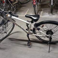 24インチ　子ども自転車　ホワイト