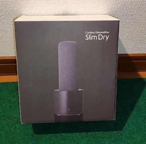 新品 3600円 23年7月保証 除湿機 コードレス スリムドライ DH-T2131BK ブラック