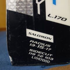 SALOMON 24Hours PowerLine S5 170cmの画像