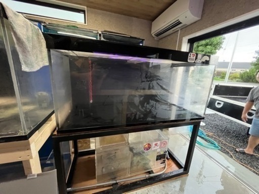 アクリル水槽　1500 700 700 オーバーフロー