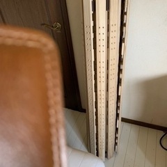 すのこベッド セミダブル ベット 受け取り可能な方 特別セール中！！の画像