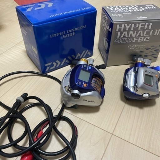 ダイワ  ハイパータナコン　400FBe 500F バッテリー3点セット♪