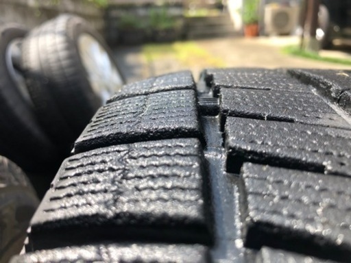 トヨタ純正アルミホイールスタッドレス付　4本セット