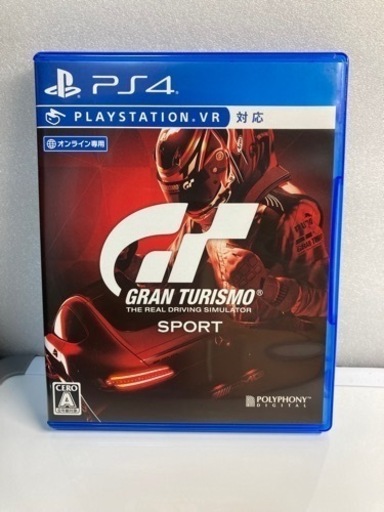 PS4 ソフト グランツーリスモ SPORT GRAN TURISMO SPORT グランツーリスモ スポーツ 動作品 VR オンライン専用