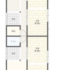 🉐ペット可🉐伊勢市中島2丁目アパート4DK二階部分丸々賃貸♪広々...