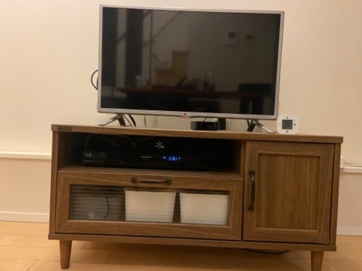 テレビ台 幅90 アンティーク風