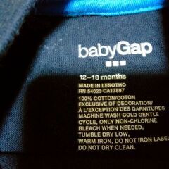 【80cm】【新品未使用】【babyGAP】Tシャツ（半袖）の画像