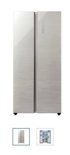 《冷凍冷蔵庫》2019年製  AQUA 2ドア 499L