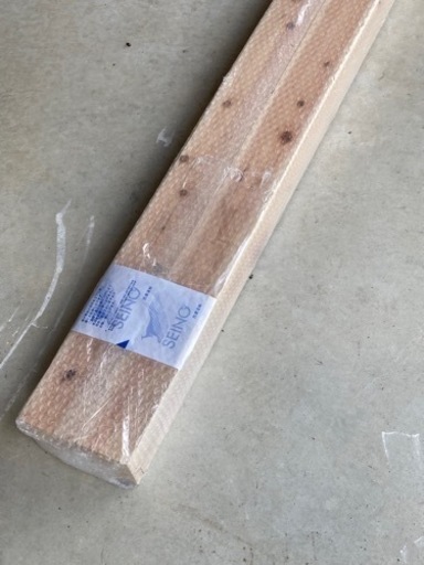 檜　角材　7.5x7.5 3m 4本