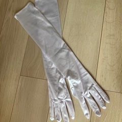 ウェディンググローブ(ホワイト)の画像