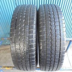 ダンロップ WINTER MAXX SV01 195/80R15 107/105L LT 7〜8分溝　2本