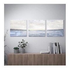 【終了】IKEA★アートパネル★海岸☆新品未開封★PJÄTTER...