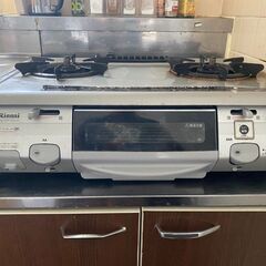 都市ガス　中古　ガスコンロ　Rinnai　2022年9月20日まで