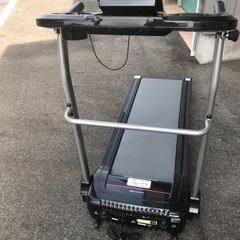 美品電動❗️★ALINCO/アルインコ 2020年製 ランニングマシン AFR2020★コンパクト収納/時速1.0-10.0km4種類のプログラムコース内蔵//動作確認済み★の画像