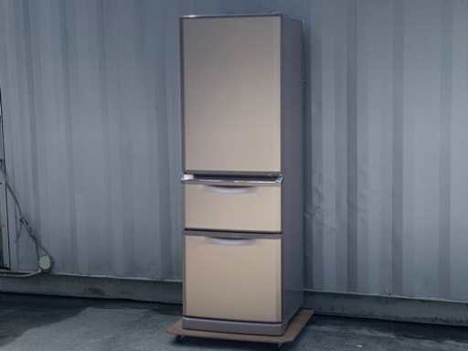 三菱 冷蔵庫◇370L◇2018年製◇自動製氷◇シャンパンピンク◇MR-C37C-P◇R14J