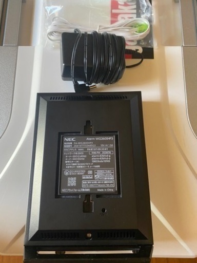 NECルーター　Aterm WG2600hp3 交渉中