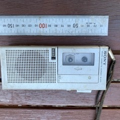 sonyマイクロカセット　レトロ