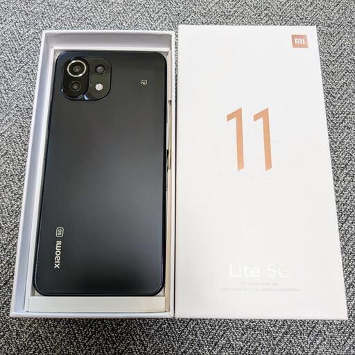 Xiaomi Mi 11 lite 5G Black SIM フリー 美品【あんしん決済】