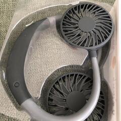首かけ扇風機の画像
