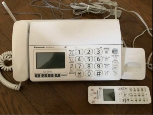 Panasonic 電話器 FAX KX-PD304 親機 子機 セット