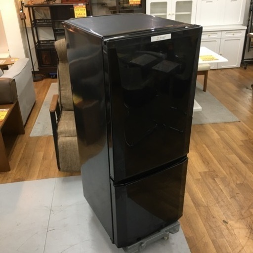 S160 三菱電機 MITSUBISHI ELECTRIC MR-P15C-B [冷蔵庫 （146L・右開き） 2ドア サファイアブラ