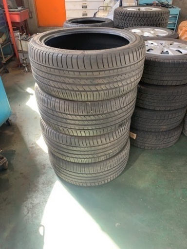 245/40R19 夏タイヤ4本セット 6~7分山