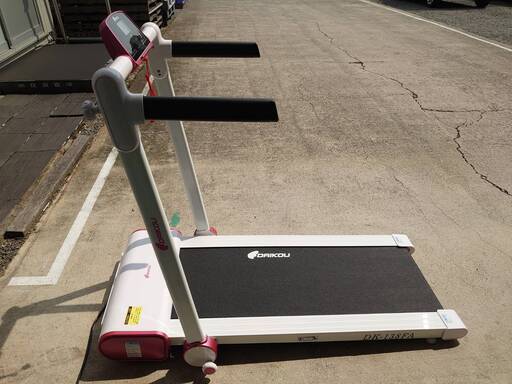 【引き取り限定】ルームランナー ウォーカー コンパクト 簡易組立 未使用 ダイコー フィットネスマシン DK-138FA