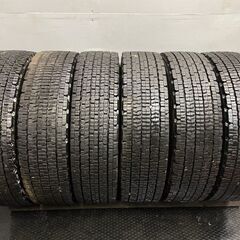 札幌発 引取OK DUNLOP SP002 225/80R17.5 123/122L トラックタイヤ スタッドレス 6本 4t レンジャー ファイター等　(TU212)クレジットカード QRコード決済可能