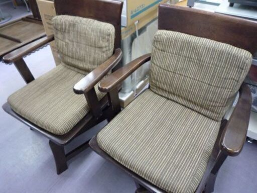 木製4人掛けダイニングセット 150×90 回転チェア2脚 ベンチ　ダイニング4点セット 札幌市 北区 屯田