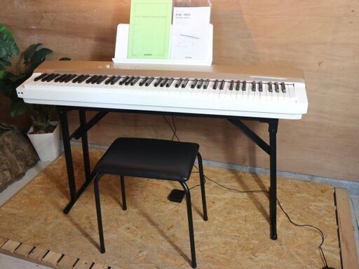 CASIO Privia PX-160 電子ピアノ シャンパンゴールド PX-160 | Privia | Electronic Musical Instruments | CASIO