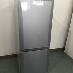 (2/4受渡済)JT5102【MITSUBISHI/三菱 2ドア冷蔵庫】美品 2017年製 MR-P15A-S 146L 家電 キッチン 冷蔵冷凍庫