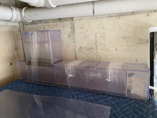 ぷぅ工房　3層式　上部濾過　120cm