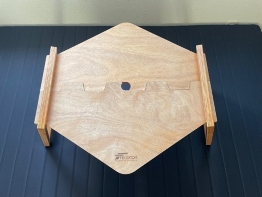 アウトドア　テーブル　ヘキサゴン　小傷アリ