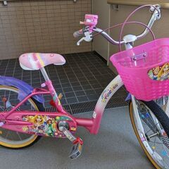 子供用自転車18インチ　ディズニープリンセス