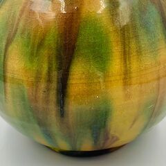 花瓶㉗ フラワーベース 花器 生け花 一輪挿し 陶器 骨董品の画像