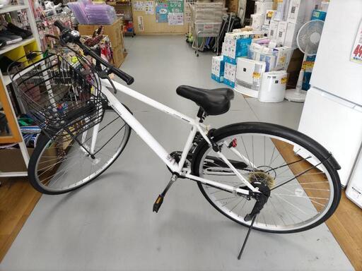 J046  使用感有り！軽快自転車  AVANZATA  6段変速  LEDオート  27インチ