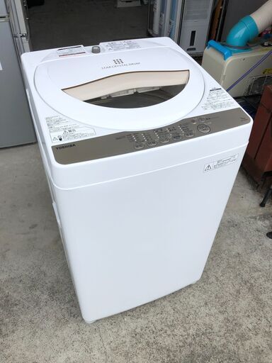 【動作保証あり】TOSHIBA 東芝 2016年 AW-5G3 5.0kg 洗濯機【管理KRS483】