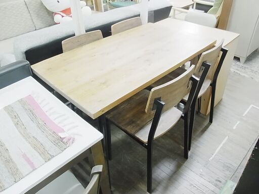 ダイニング５点セット　食卓セット　ダイニングセット　ダイニングテーブル　ダイニングチェア