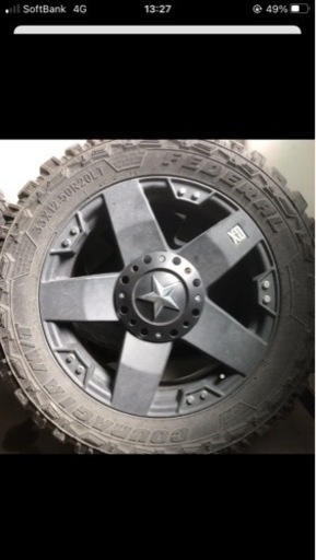 ROCKSTAR  KMC ホイール タイヤ ハイラックスサーフ