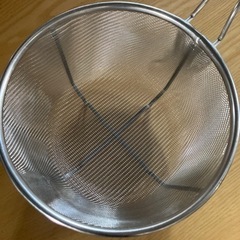 ● ざる、水切り、ステンレス製の画像