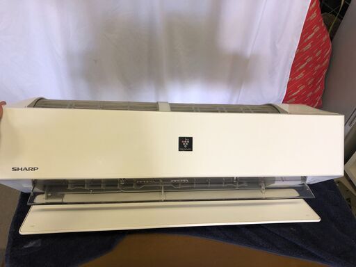 SHARP プラズマクラスター25000搭載 エアコン （20畳・単相200V） ホワイト系 J-Hシリーズ　AY-J63H2-W　2019年製