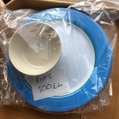 【むじんはんばい】プレート、おわんの画像