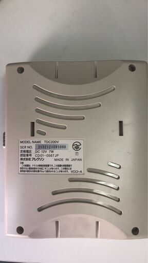 TDC200V ALEXON アレクソン ISDNターミナルアダプタ
