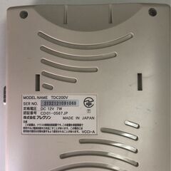 TDC200V ALEXON アレクソン ISDNターミナルアダプタ