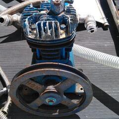 フーカー潜水用圧縮機、電クラ　タンクセットの画像